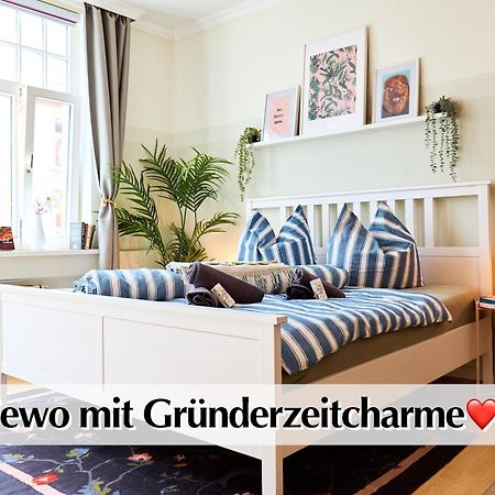 12 Fewos Im Jugendstilhaus Mit Aufzug, Terrasse, Kingsize-Bett, Smart-Tv, Etc エアフルト エクステリア 写真