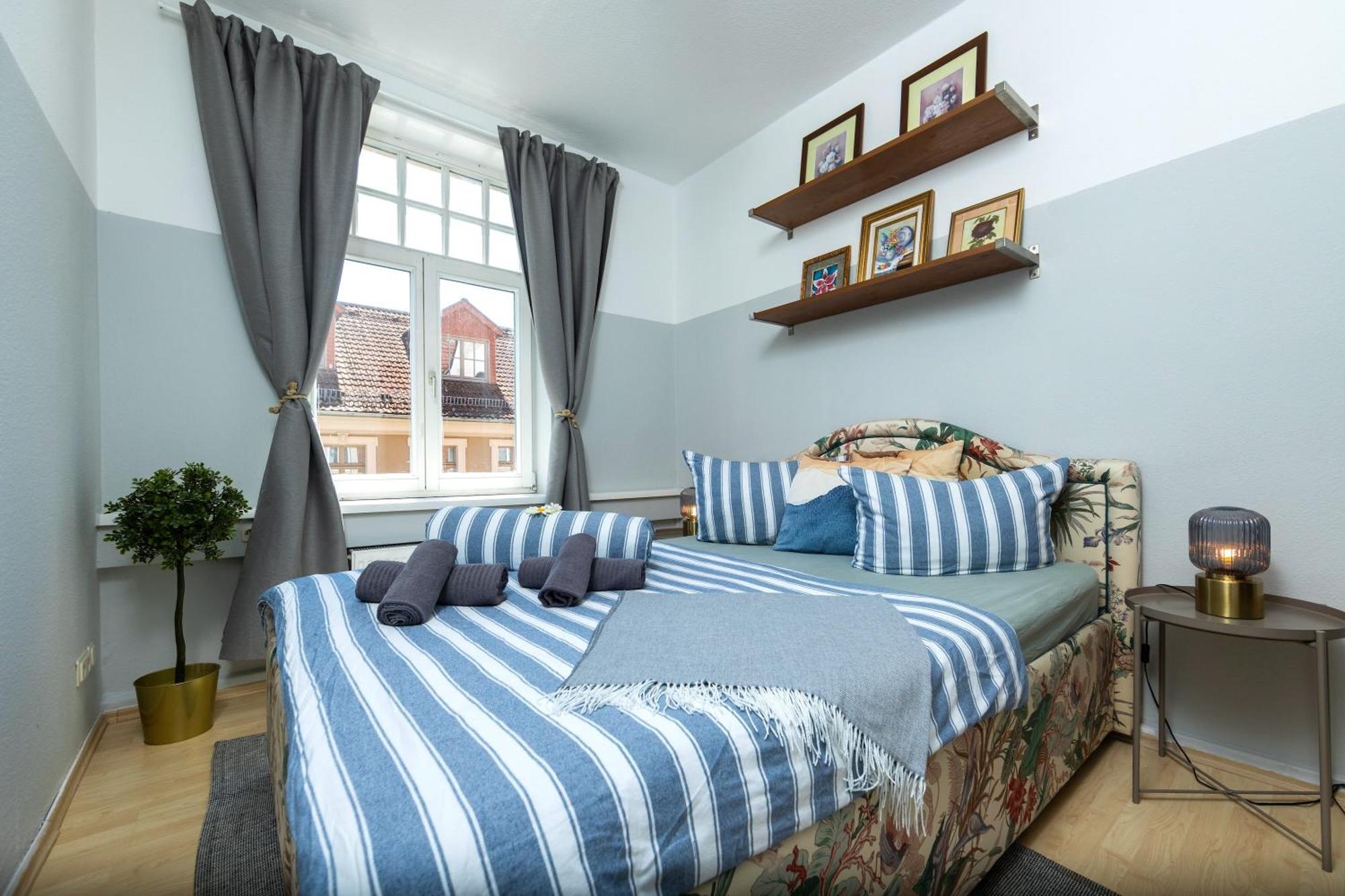 12 Fewos Im Jugendstilhaus Mit Aufzug, Terrasse, Kingsize-Bett, Smart-Tv, Etc エアフルト エクステリア 写真